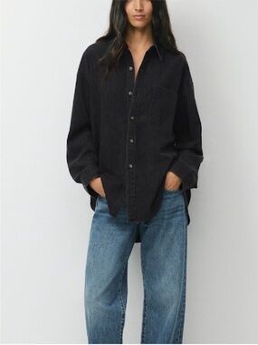 Denim Forum The '80s Comfy Denim Shirt